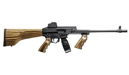 POF Roaring Rebel Gen 1 .22 LR Semi-Auto Rifle, 30-Round, Black/Wood