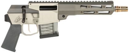 Q Mini Fix Gen 1 Tactical .300 AAC Blackout Pistol - 8" Grey Bolt Action