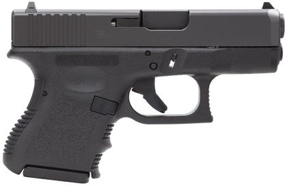 Glock 33 Gen3 Compact .357 Sig Pistol - Matte Black, 9+1 Capacity