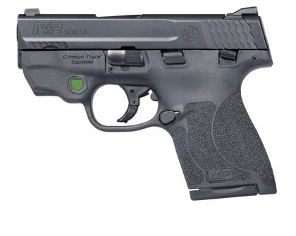 S&W M&P9 Shield M2.0 9mm Pistol w/ Crimson Trace Green Laser