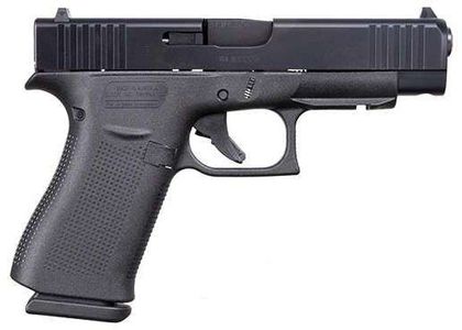 Glock G48 Gen5 9mm Slim Compact Pistol - 10+1 Black Polymer Frame