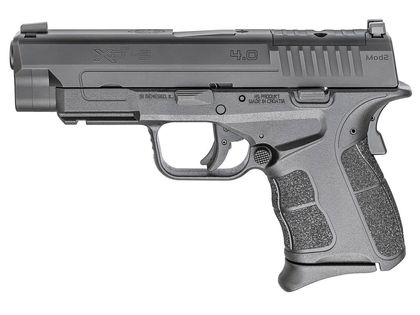 Springfield XD-S Mod 2 OSP 9mm, Black, Compact Striker Pistol 4"