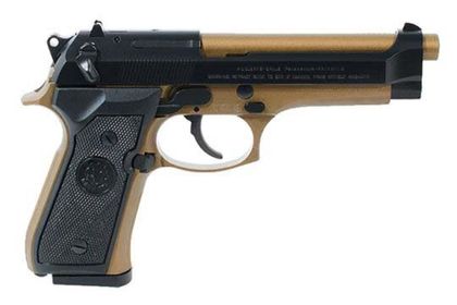 Beretta 92FS Burnt Bronze 9mm Pistol - Precision & Style Dual Action