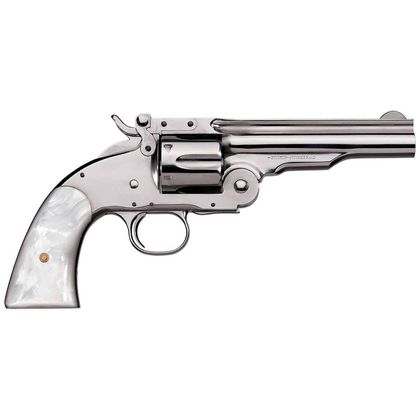 Uberti 1875 Top Break Gen 1 .45 Colt Revolver - Nickel, 7" Barrel
