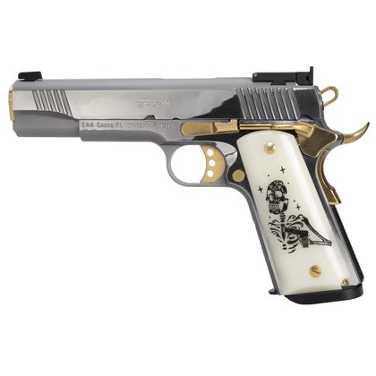 Girsan MC1911 Liberador III .45 ACP Silver-Gold 5" Semi-Auto Pistol