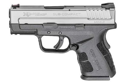 Springfield XD Mod.2 Subcompact .45 ACP - Ergonomic Power Pistol