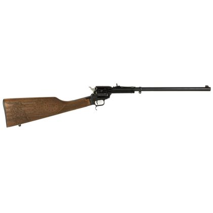 Rough Rider Rancher Gen 1 .22 LR SA Revolver - 16" Barrel, Engraved Stock