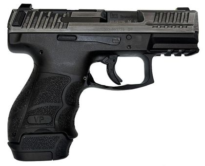 HK VP9SK Compact Gen1 9MM Pistol - Black/Gray, 12-Round Capacity