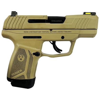 Ruger Max-9 Gen 1 FDE Optic Ready 9mm Compact Handgun, 12-Rd