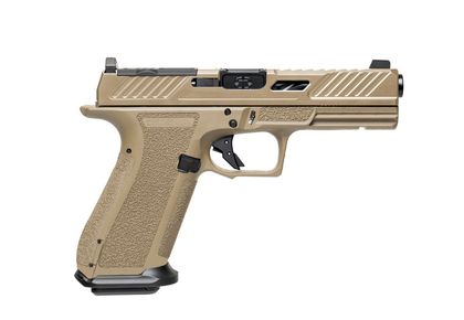 Shadow Systems DR920 Elite Gen 1 9mm Optics-Ready Pistol - FDE/Black