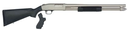 Mossberg 590 Mariner 12GA Pump Shotgun, Silver Marinecote, 8+1 Capacity
