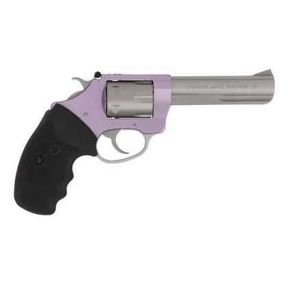 Charter Arms Lavender Lady .22 Mag Revolver - 4.2" Stylish Defense