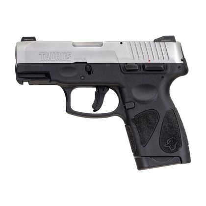 Taurus G2S 9mm Compact Striker Handgun - Matte Stainless Steel Slide