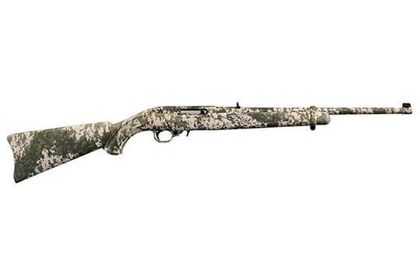 Ruger 44491 .22 LR Green Camo Carbine - Semi-Auto Precision Rifle