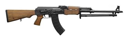 Zastava M72 RPK 7.62x39mm, 21.5” Barrel, Bipod, Optic Rail, Walnut Stock