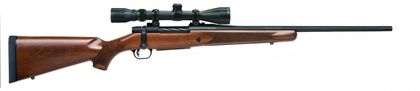 Mossberg Patriot .30-06 Bolt Action Scoped Rifle - 5rd, Blued Finish