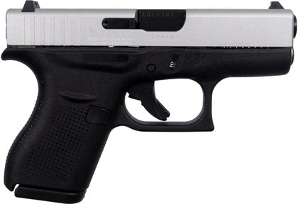 Glock 42 Gen 1 .380 ACP Compact - Shimmering Alumina Slide Finish