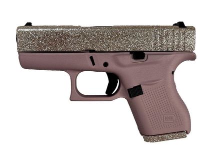 GLOCK G43 Gen 1 Pink Champagne 9mm Subcompact Pistol - Double Action