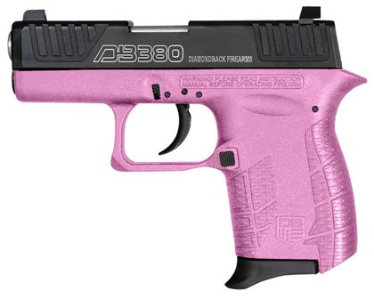 Diamondback DB380 Pink .380 ACP Compact Handgun - Gen 1: Style & Power
