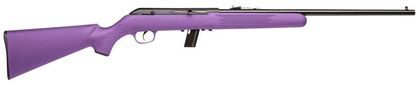Savage 64F .22 LR Semi-Auto Rifle - Purple Matte, 10rd Capacity