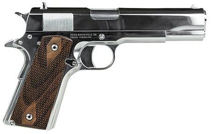SDS 1911 Regulator Chrome 9mm Semi-Auto Pistol, Classic & Modern Blend