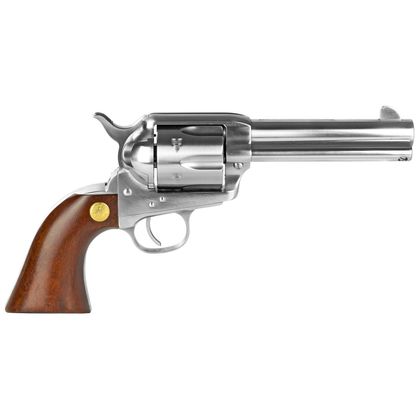 Cimarron Mod P Gen 1 Stainless .45 Colt Revolver - 4.75" Barrel