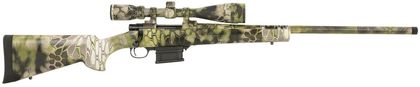 Howa M1500 Hogue 6.5 Creedmoor Kryptek Precision Bolt Rifle w/ Scope