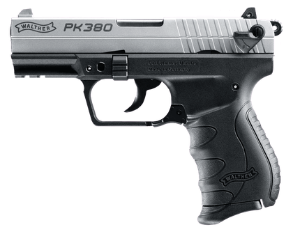 Walther PK380 Gen 1 - Compact .380 ACP Semi-Auto Pistol, Nickel Finish