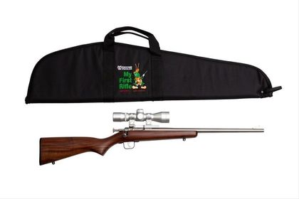 Crickett Classic .22 LR Youth Rifle - Walnut, 16.1" Precision Barrel