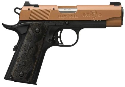 Browning 1911-22 Black Label Compact Gen 1 .22 LR Copper Finish Pistol
