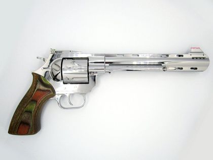 Silver Creek Magnum 357 Gen 1: 8" Ported Stainless Steel Revolver