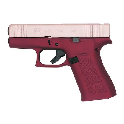 Glock G43X Gen 1 Happy Hour 9MM, Concealed Carry Pistol, 10+1 RD