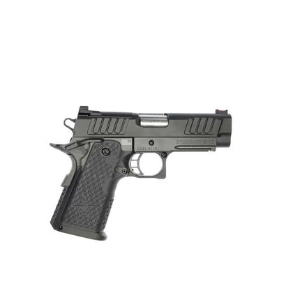 Staccato C2 Gen 1 9mm Compact Pistol - Black DLC, 16rd, 3.9" Barrel