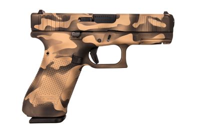 Glock G45 Gen5 Sand Storm Camo 9mm Pistol - 17+1 Capacity