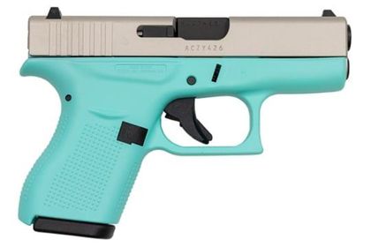 Glock 42 G3 .380 ACP Compact - Robin's Egg Blue Finish