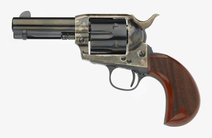 Taylor's 1873 Cattleman .45 Colt Birdshead Revolver - 3.5" Case Hardened