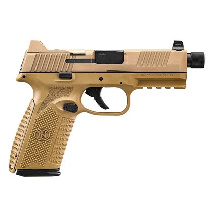 FN 510 Tactical Gen 1: Optics-Ready 10mm Pistol, FDE, 22+1 Capacity