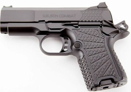Wilson Combat SFX9 Gen 1 Subcompact 9mm - Black Armor Tuff Pistol