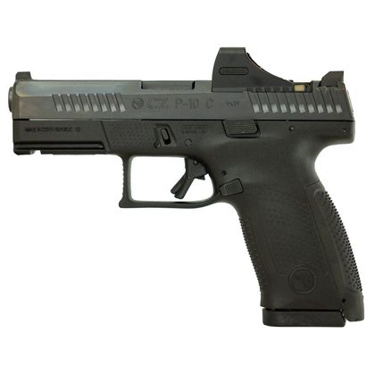 CZ P-10 Compact Gen 1 9mm - Black, 15+1 Rounds, Optics Ready