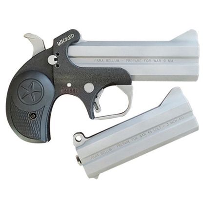 Bond Arms Tri-Caliber Derringer Gen 1 - 9mm/.45LC/.410 Ga, Dual Barrel