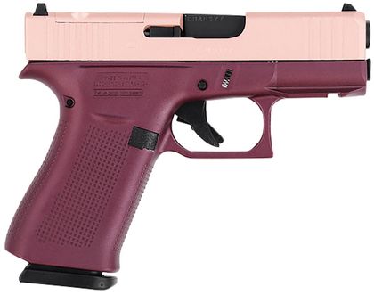 Glock G43X Gen 1 Black Cherry 9mm Compact - 10rd Concealed Carry