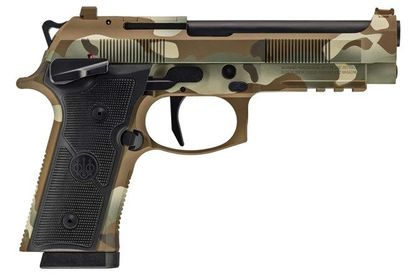 Beretta 92Xi Combat Gen 1 - MultiCam Cerakote 9mm Pistol, X-Treme Trigger