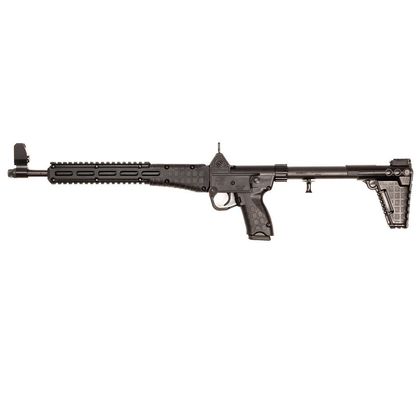 Kel-Tec Sub-2000 Gen2 9mm Folding Rifle, Black - Glock G17 Mag Ready