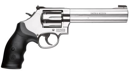 S&W 686 Satin Stainless .357 Magnum Revolver - Precision & Power 6"
