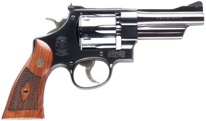S&W 27 Classic Gen 1: .357 Magnum Blued Revolver, 4" Precision Action