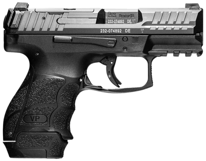HK VP9SK Gen 1 Sub-Compact 9mm, 15+1 Rounds, Black Polymer Finish