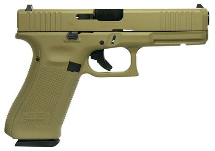 Glock 17 Gen 5 FDE 9mm Pistol - Precision & Comfort with 3 Mags