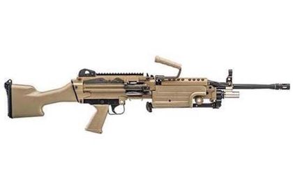 FN America M249S Tactical 5.56mm Semi-Auto Rifle - FDE Finish
