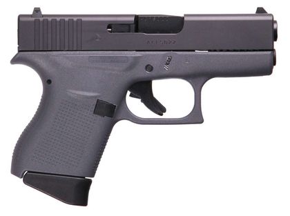 GLOCK G43 Gen 3 Compact 9MM Gray - Concealed Carry Pistol, 6-Round