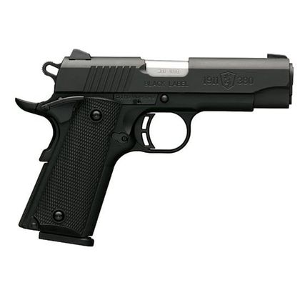 Browning 1911-380 Black Label Compact Gen 1: Sleek Concealed Carry Pistol